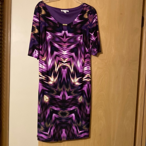 London Times…Multi color Purple Dress - Picture 1 of 3